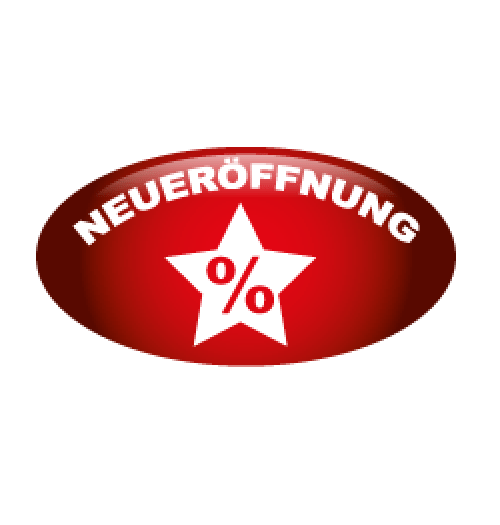 Neueröffnung 80 x 40 cm
