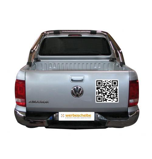 Autoaufkleber Heck individuelles Format