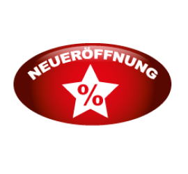 Neueröffnung 80 x 40 cm