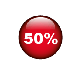 50% Format 40 x 40 cm