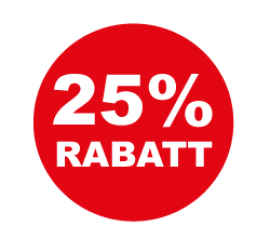 25% Format 60 x 60 cm