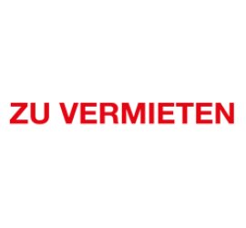 Plott zu vermieten Format 300 x 30 cm