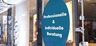 Fensteraufkleber rund